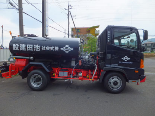 散水車の写真